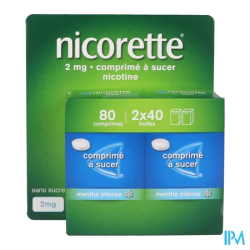 NICORETTE 2MG CPR SUCER 80