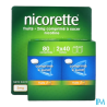 NICORETTE 2MG CPR SUCER FRUIT 80
