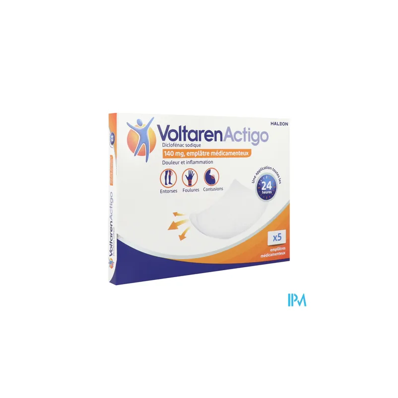 VOLTARENACTIGO 140MG EMPLATRE 5