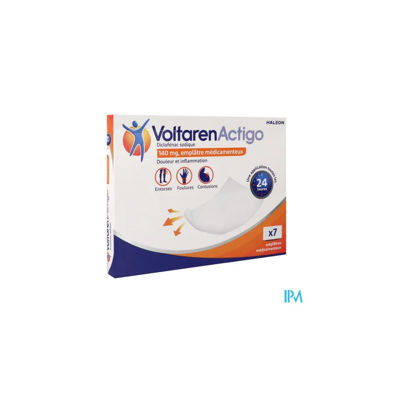 VOLTARENACTIGO 140MG EMPLATRE 7