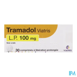 TRAMADOL LP 100MG VIATRIS CPR 30