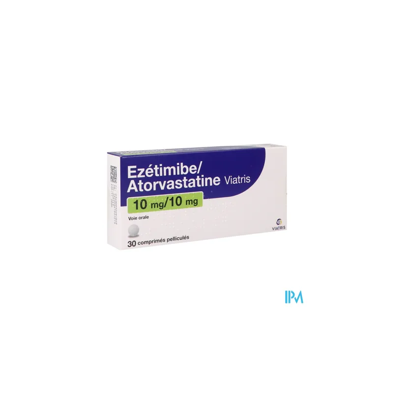 EZETIMIBE/ATOR 10MG/10MG VTS CPR30
