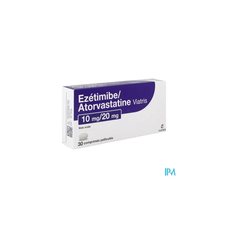 EZETIMIBE/ATOR 10MG/20MG VTS CPR30