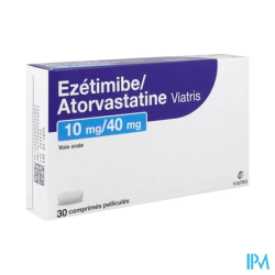 EZETIMIBE/ATOR 10MG/40MG VTS CPR30
