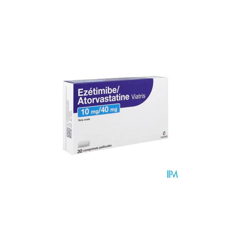 EZETIMIBE/ATOR 10MG/40MG VTS CPR30