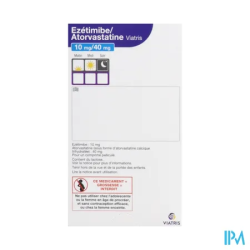 EZETIMIBE/ATOR 10MG/40MG VTS CPR30