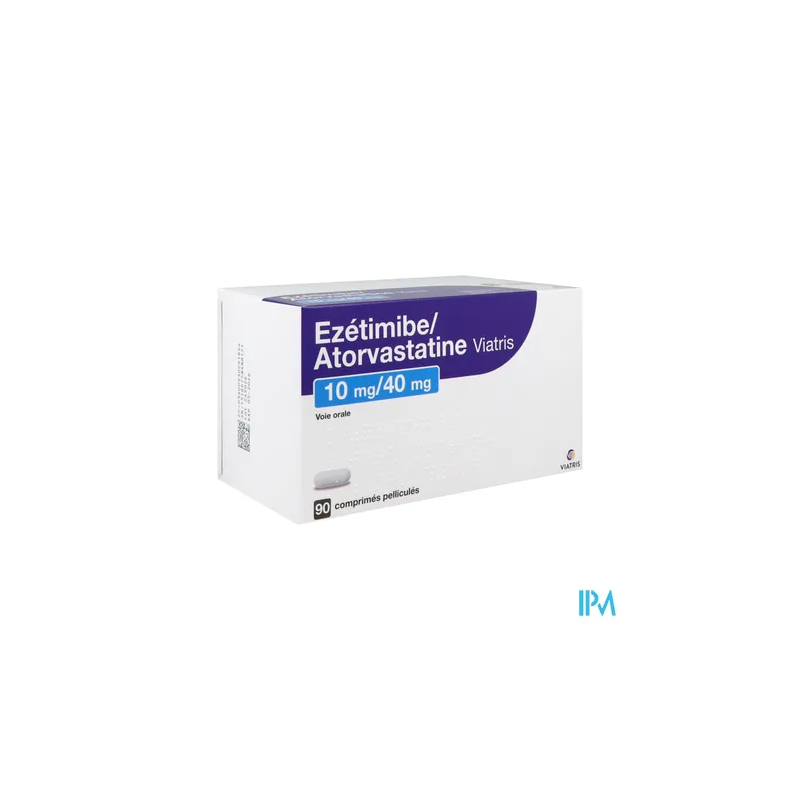 EZETIMIBE/ATOR 10MG/40MG VTS CPR90