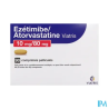 EZETIMIBE/ATOR 10MG/80MG VTS CPR90