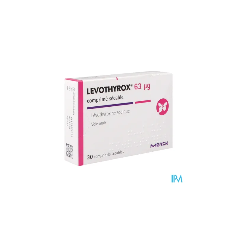 LEVOTHYROX 63MCG CPR SECABLE 30