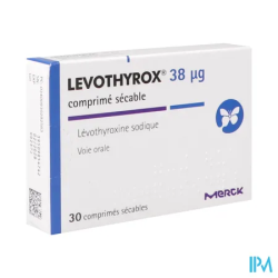 LEVOTHYROX 38MCG CPR SECABLE 30