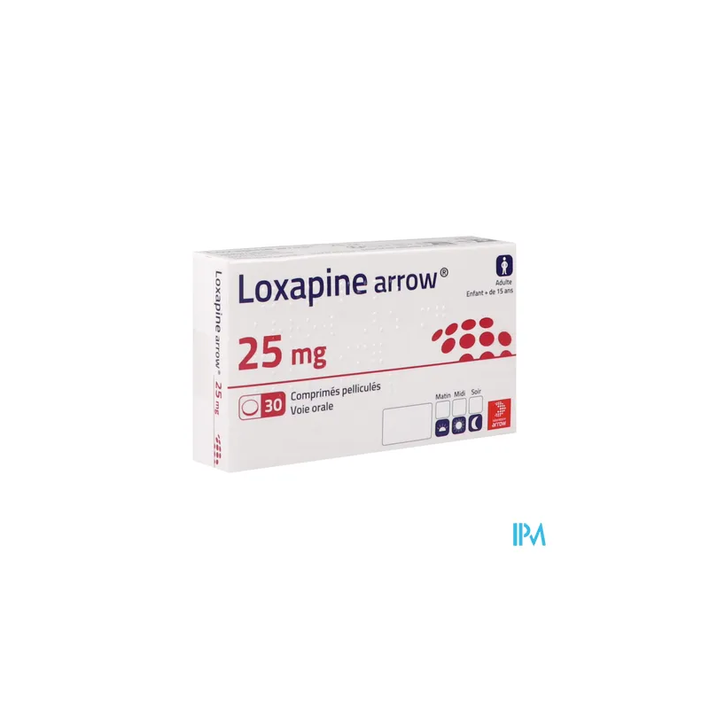 LOXAPINE 25MG ARROW CPR 30