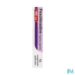 FEXOFENADINE 180MG VIATRIS CPR 15