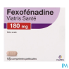 FEXOFENADINE 180MG VIATRIS CPR 15