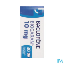 BACLOFENE 10MG BGR CPR SEC 30