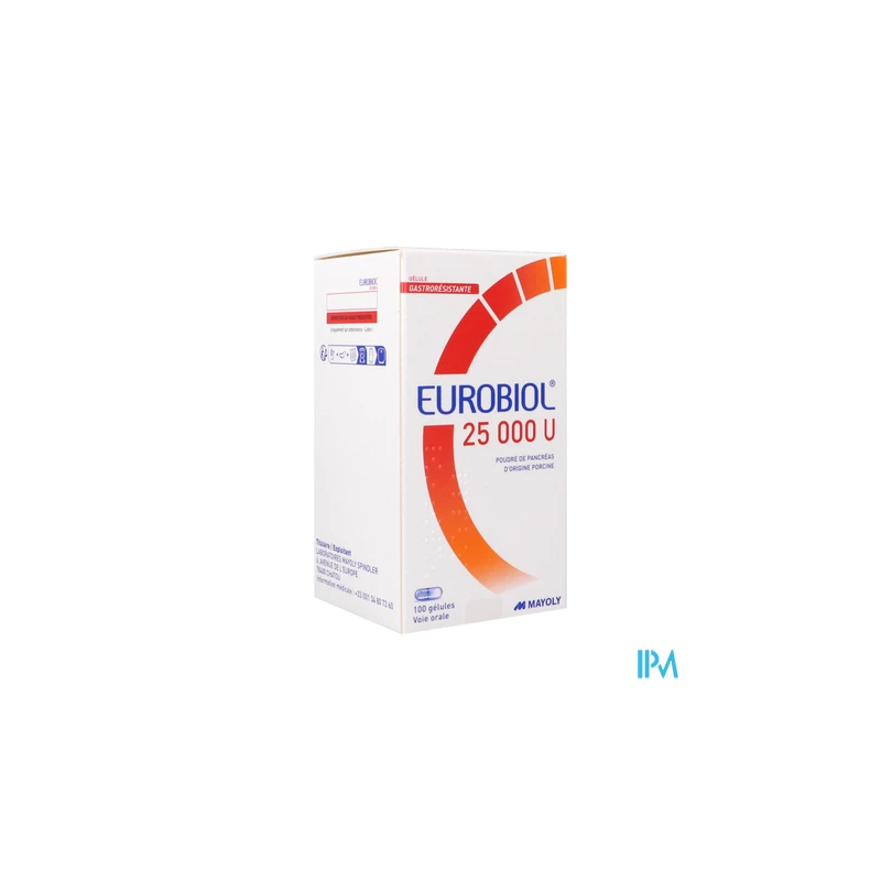 EUROBIOL 25 000U GELUL 100