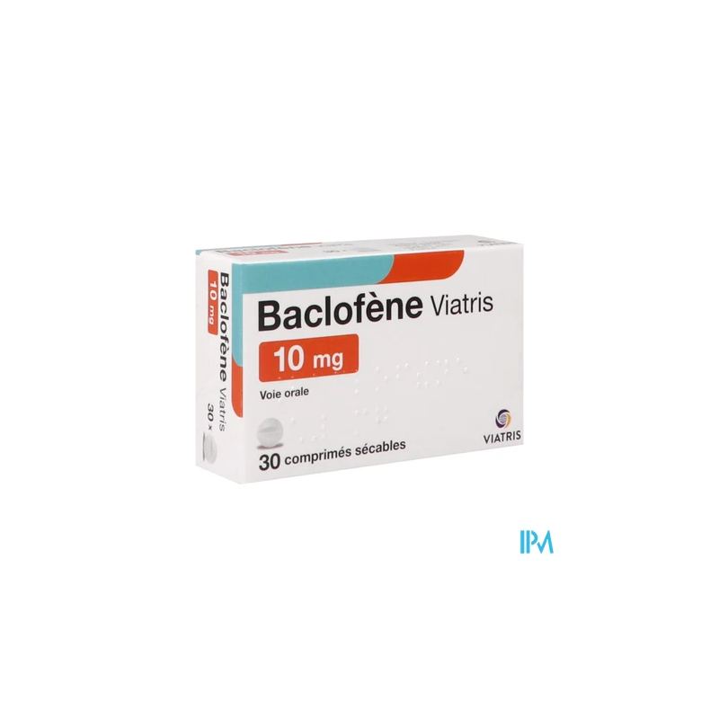 BACLOFENE 10MG VIATRIS CPR SEC 30