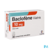 BACLOFENE 10MG VIATRIS CPR SEC 30