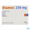 DIAMOX 250MG CPR SECABLE 24