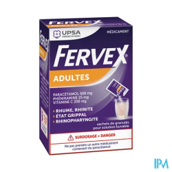 FERVEX ADULTES SACHET 12