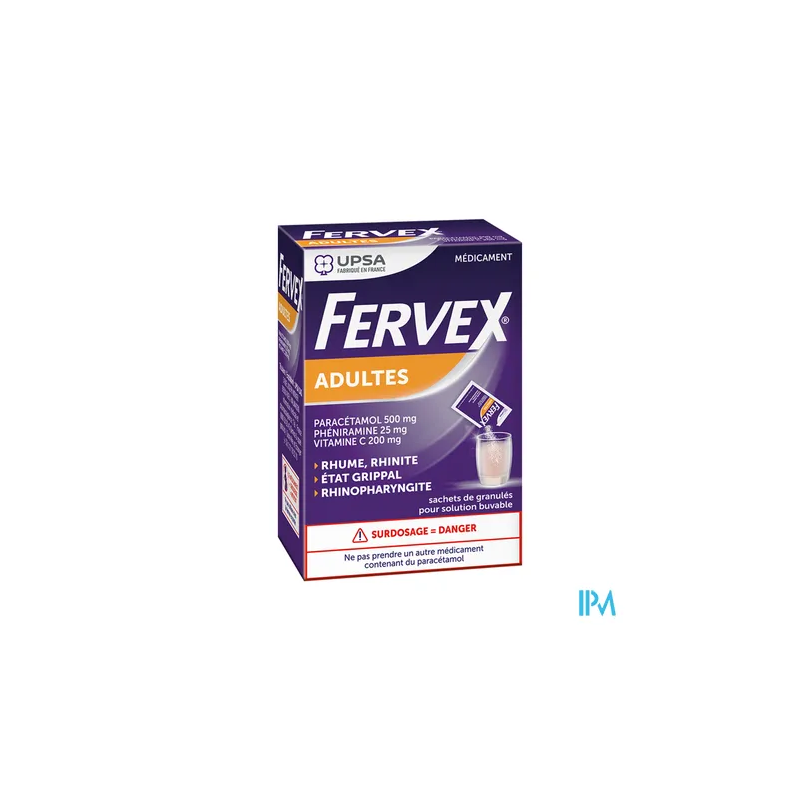 FERVEX ADULTES SACHET 12