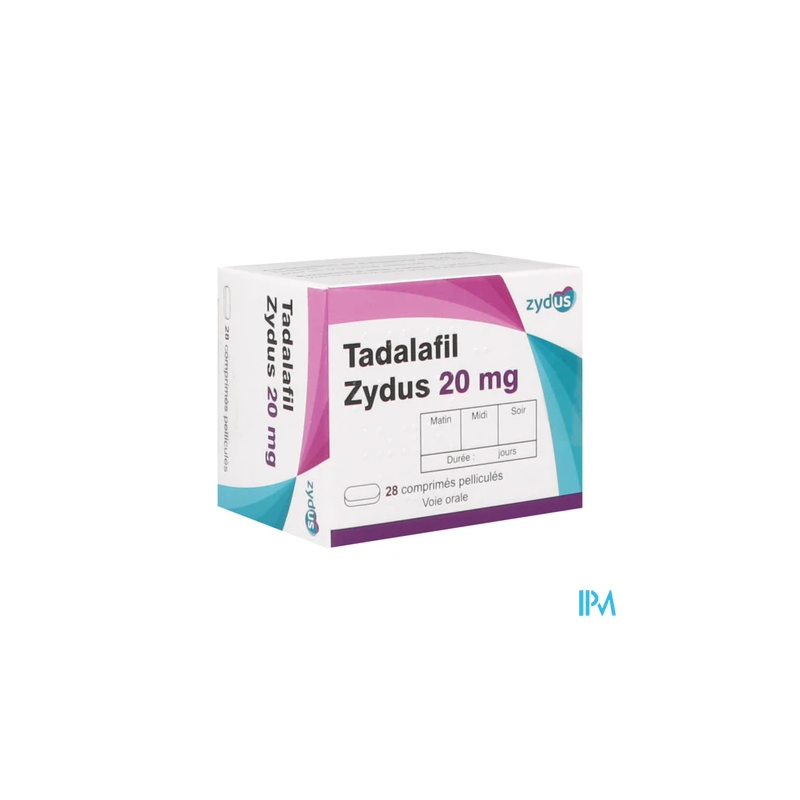 TADALAFIL 20MG ZYDUS CPR 28