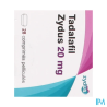TADALAFIL 20MG ZYDUS CPR 28