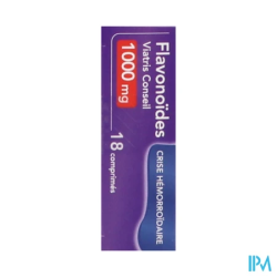 FLAVONOIDES 1 000MG VIATRIS CPR 18