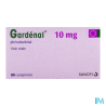 GARDENAL 10MG CPR 80
