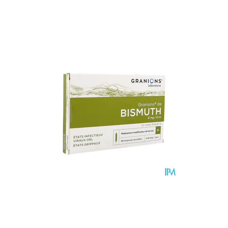 GRANIONS BISMUTH AMP BUV 2ML 10