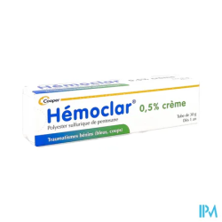 HEMOCLAR 0,5% CR TUB 30G