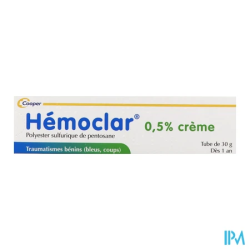 HEMOCLAR 0,5% CR TUB 30G