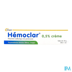 HEMOCLAR 0,5% CR TUB 30G
