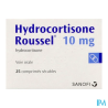 HYDROCORTISONE 10MG ROUS CPR SEC25