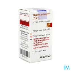 HYDROCORTANCYL 2,5% SUSP FL 5ML