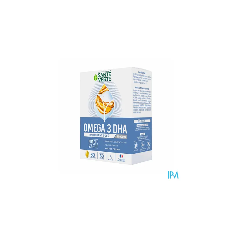 OMEGA 3 DHA1000 SANTE VERTE CAPS60