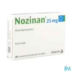 NOZINAN 25MG CPR SECABLE 20