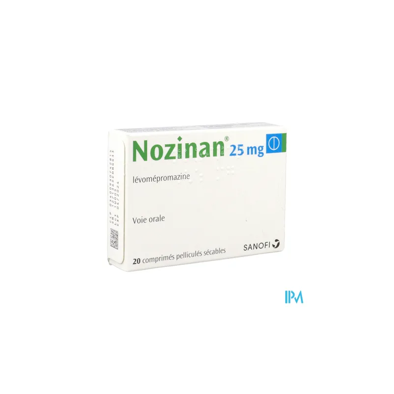 NOZINAN 25MG CPR SECABLE 20