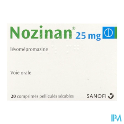 NOZINAN 25MG CPR SECABLE 20