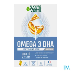 OMEGA 3 DHA1000 SANTE VERTE CAPS60