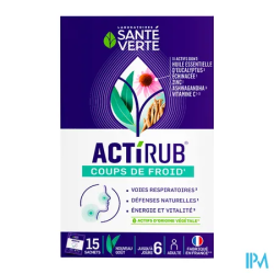 ACTIRUB SANTE VERTE SACHET 15