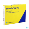 SERESTA 50MG CPR SECABLE 20