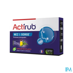 ACTIRUB SANTE VERTE PASTILLE 15