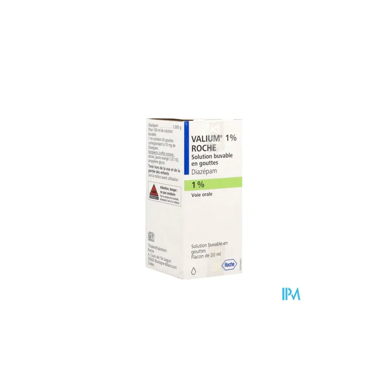 VALIUM 1% SOL BUV 20ML