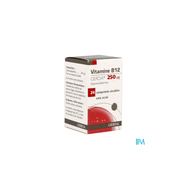 VIT B12 250MCG GERDA CPR SECABLE24
