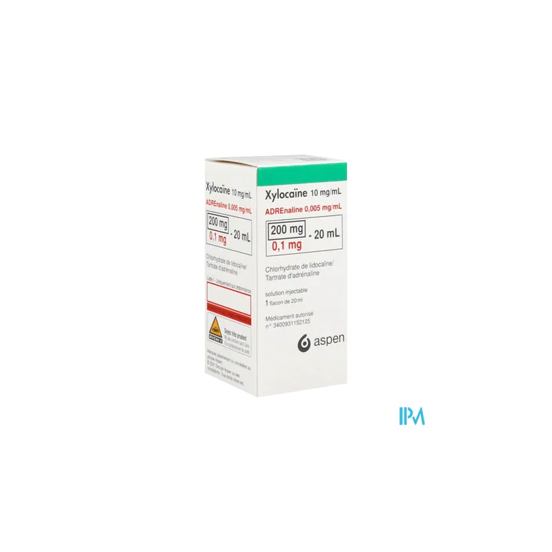 XYLOCAINE ADREN 10MG/ML 20ML 1
