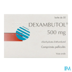 DEXAMBUTOL 500MG CPR 50