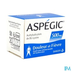 ASPEGIC 500MG SACHET 20