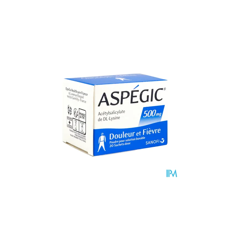 ASPEGIC 500MG SACHET 20