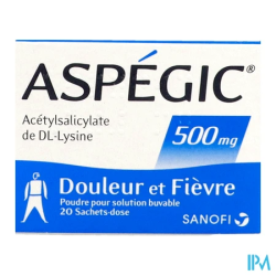 ASPEGIC 500MG SACHET 20