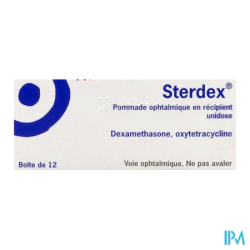 STERDEX POM OPHT UNIDOSE 12
